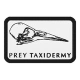 White Prey Taxidermy Patch.