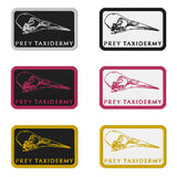 All Prey Taxidermy Patches.